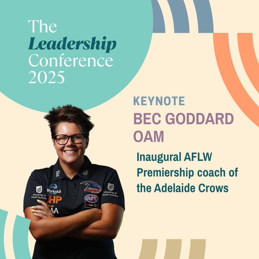 Bec Goddard Keynote speaker CCC Leadership Conference 2025